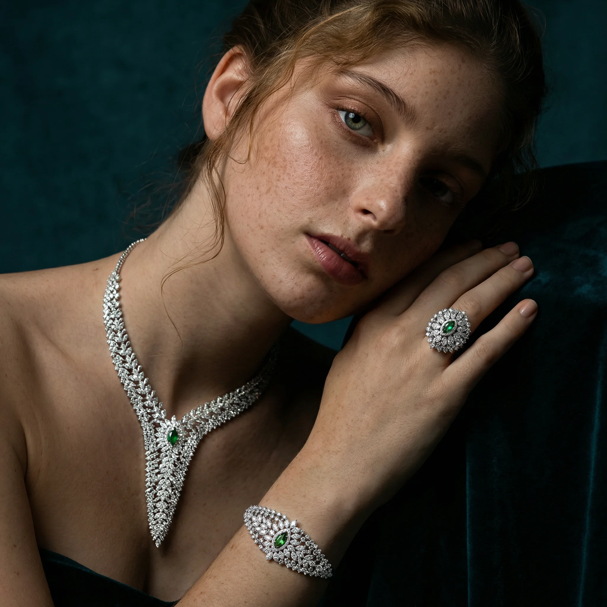 Emerald Diamond — macro detail